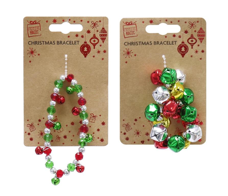 Christmas Bell Bracelet - Click Image to Close