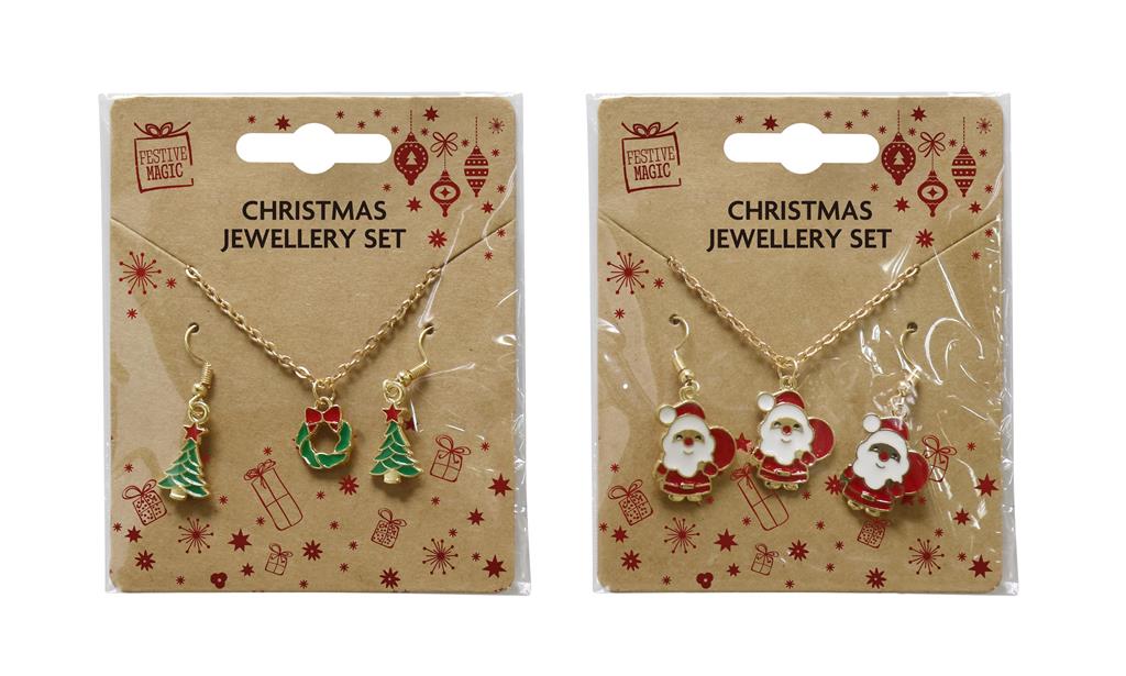 Christmas Jewellery Set ( Assorted Designs ) - Click Image to Close
