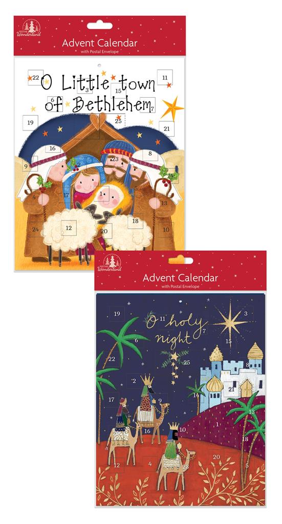 Christmas Nativity Advent Calendar - Click Image to Close