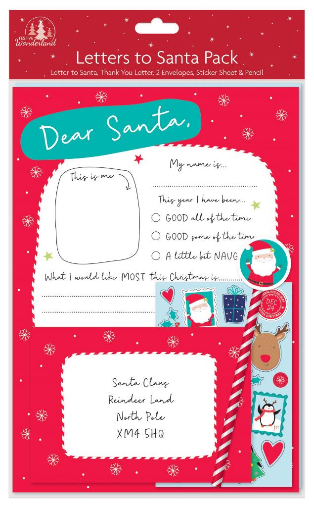 Letter To Santa Pack - Click Image to Close