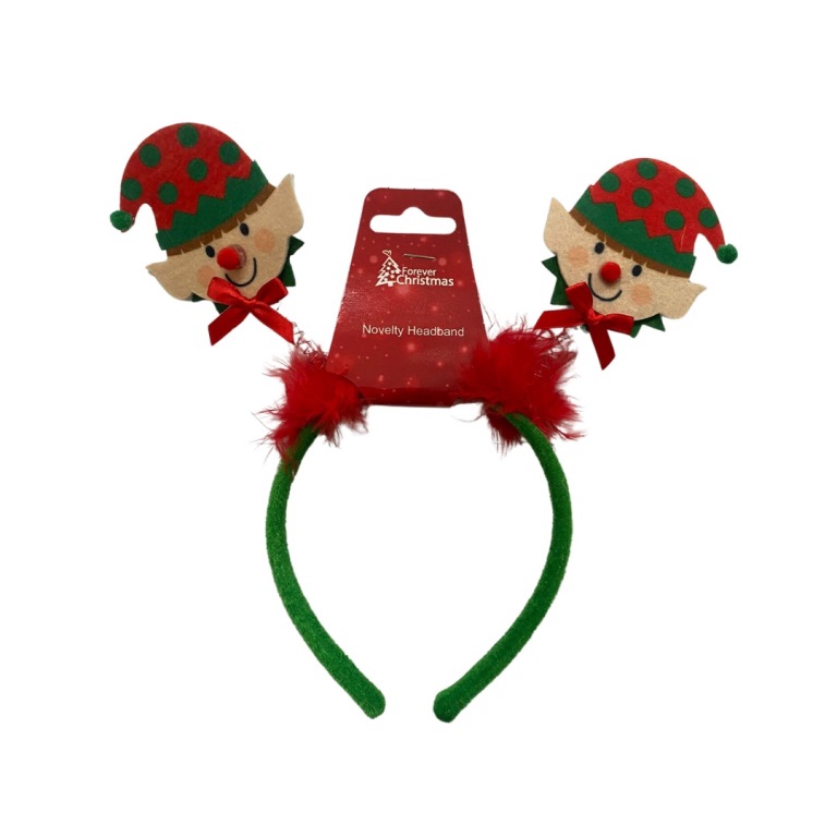 Elf Christmas Headband - Click Image to Close