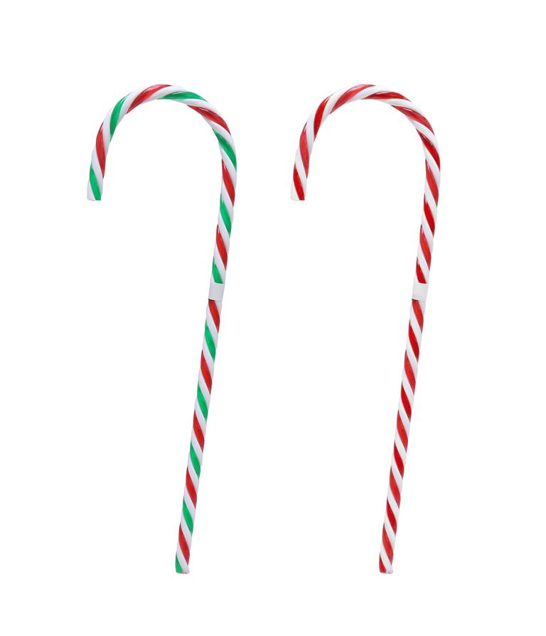 DECO CANDY CANE 30CM ( ASSORTED DESIGNS ) - Click Image to Close