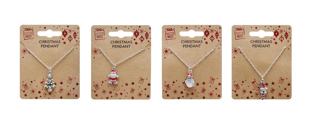 Christmas Necklace ( Assorted Design ) - Click Image to Close