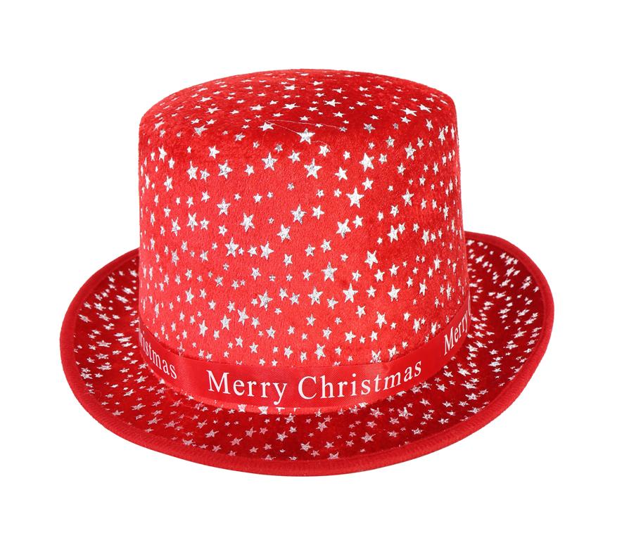 Velvet Bowler Hat With Foil Stars - Click Image to Close
