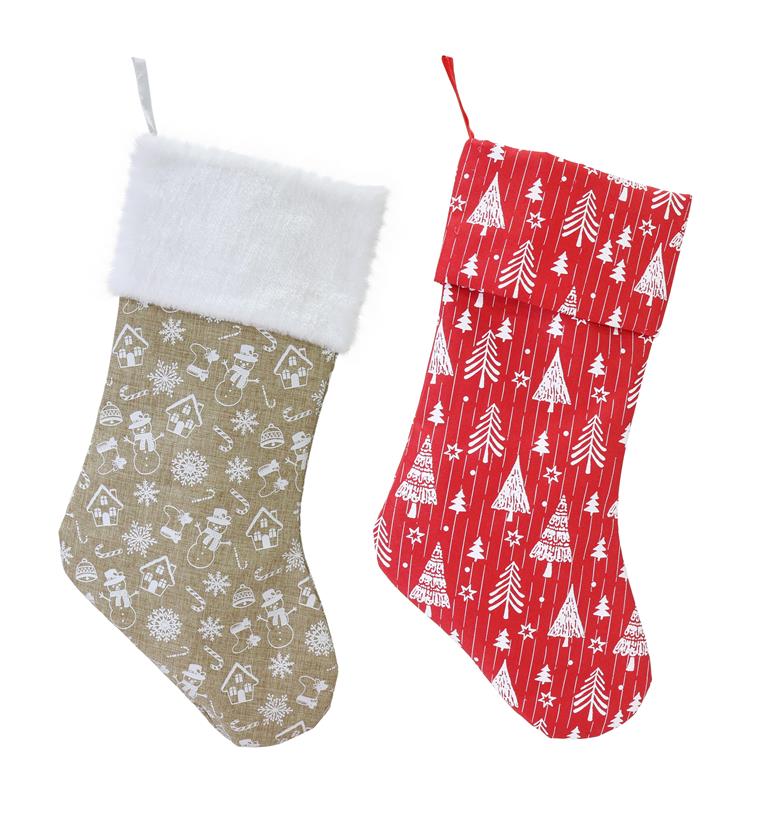 Printed Stocking ( Assorted Designs ) - Click Image to Close