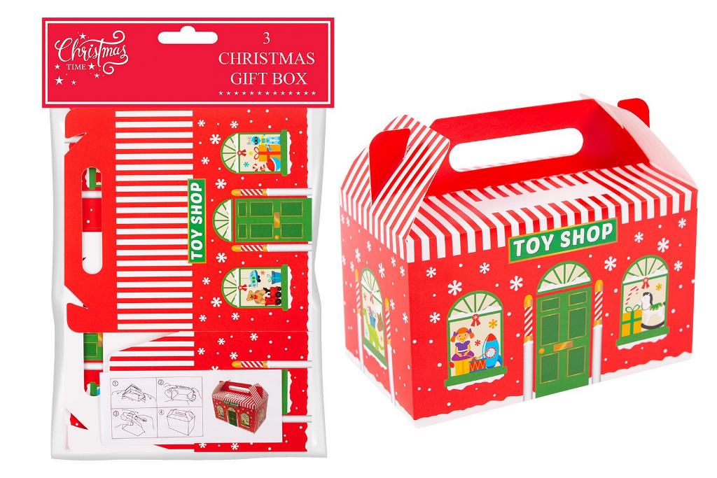 3 Toy Shop Treat Boxes - Click Image to Close