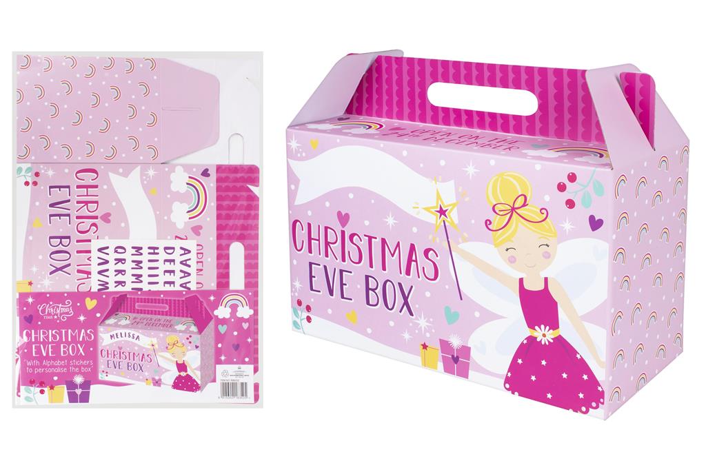Pink Fairy Christmas Eve Box - Click Image to Close