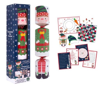 Christmas Jumbo Christmas Eve 17.5" Cracker - Click Image to Close