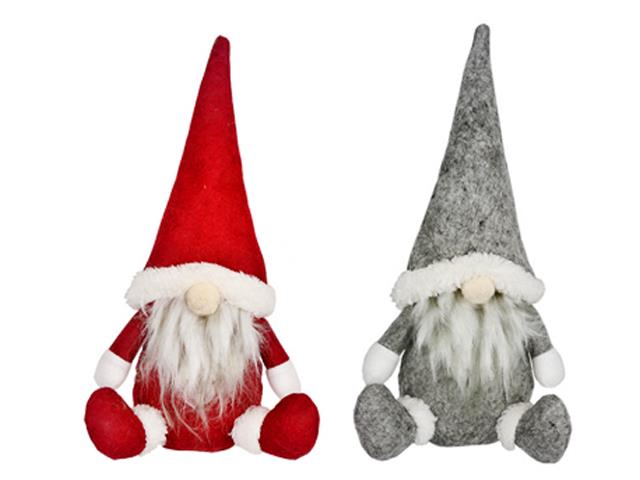 Sitting Gonk Santa 31 x 16cm - Click Image to Close