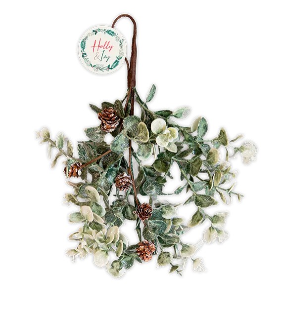 Pinecone And Eucalyptus Swag - Click Image to Close