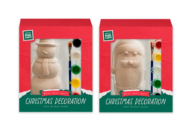 Christmas Paint Your Own Decoration - Click Image to Close