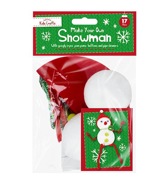 Christmas Craft Snowman - Click Image to Close
