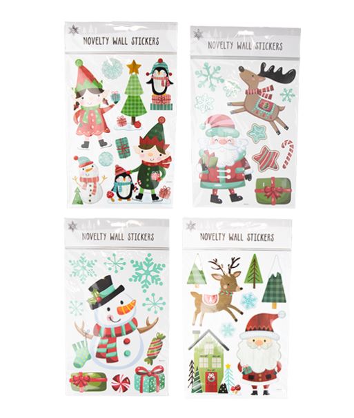Christmas Novelty Wall Stickers - Click Image to Close