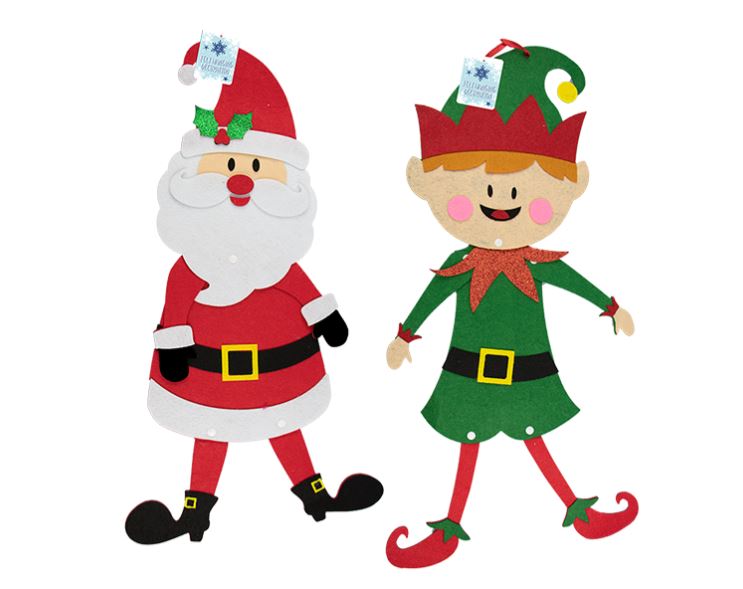 Felt Character Hanging Decoration - Click Image to Close