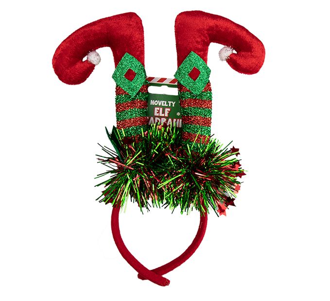 Novelty Elf Headband - Click Image to Close