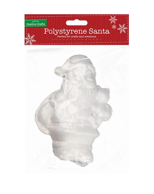 Polystyrene Santa - Click Image to Close