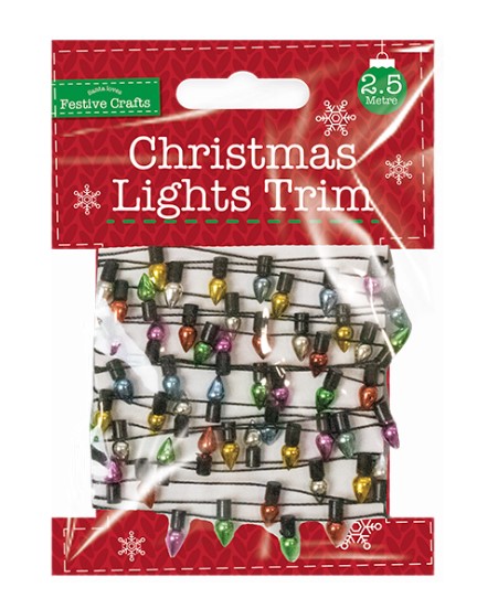 Christmas Lights Trim 2.5M - Click Image to Close