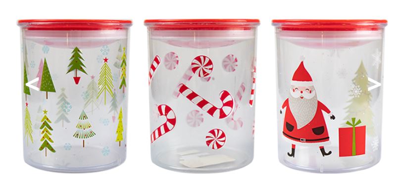 Christmas Printed Storage Container - Click Image to Close