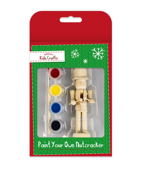 Paint Your Own Nutcracker Kit - Click Image to Close