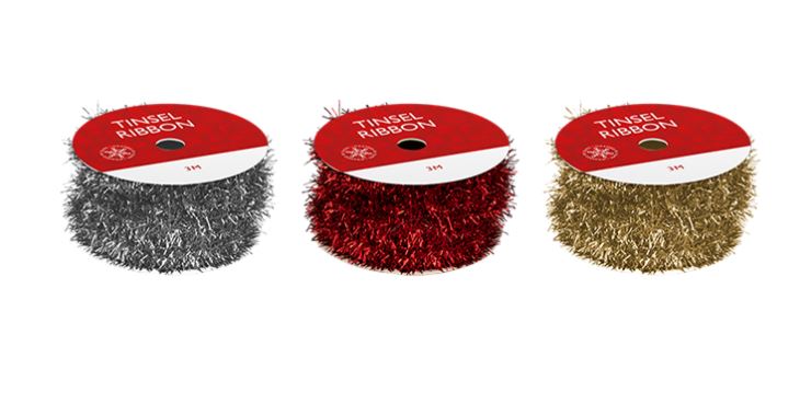 Tinsel Ribbon 3M - Click Image to Close