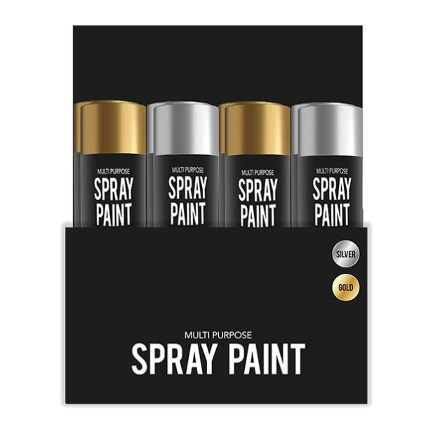 Metallic Spray 250Ml - Click Image to Close