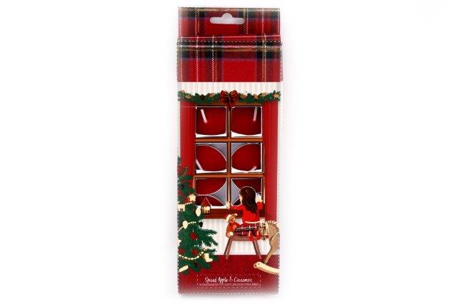 Set Of 10 Waiting For Santa Tealights - Click Image to Close