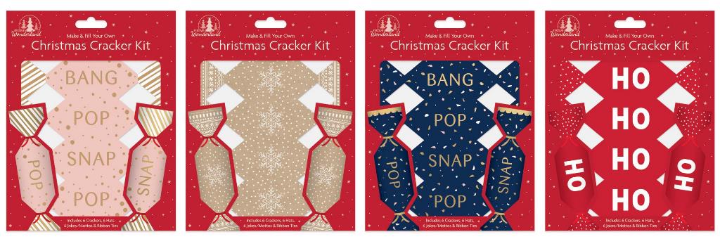 Christmas Make Your Own Cracker Kit - Click Image to Close