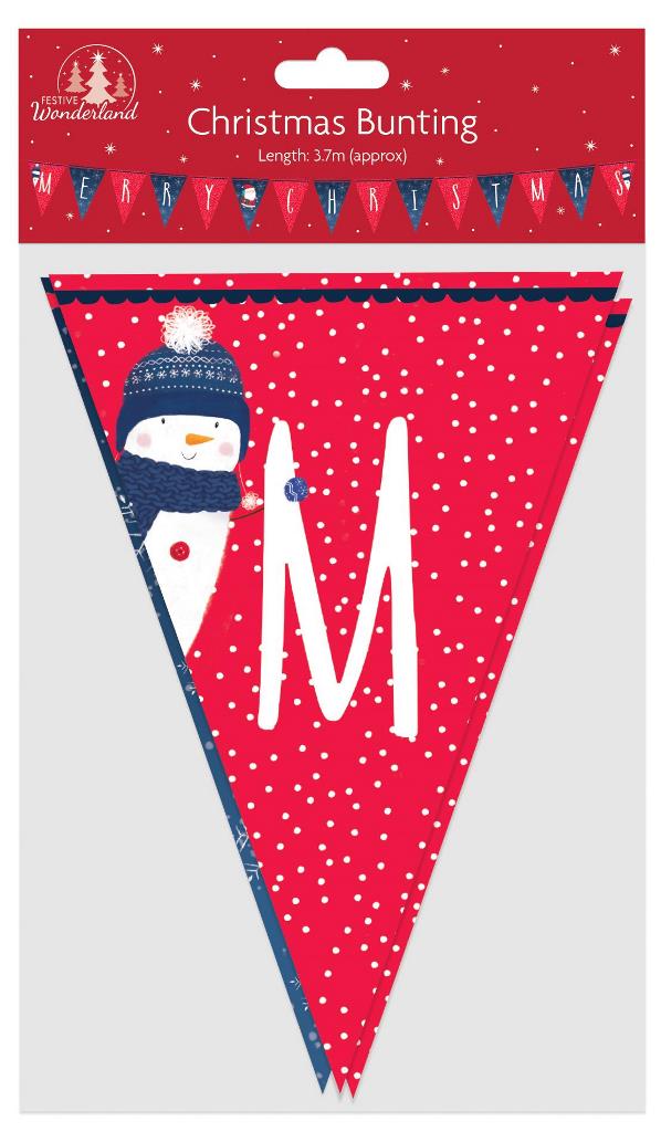 Merry Christmas Bunting - Click Image to Close