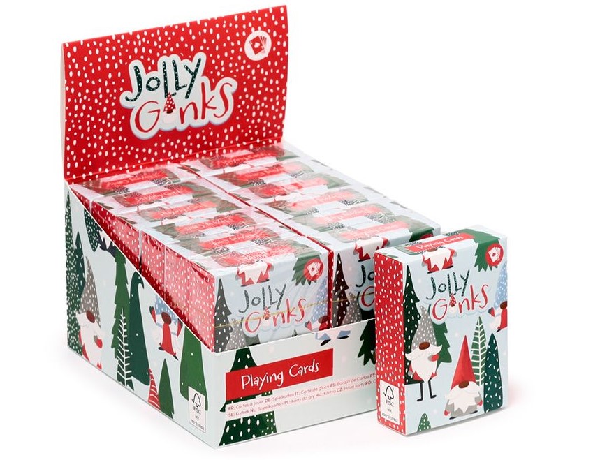 Christmas Gonk Standard Playing Card Deck - Click Image to Close
