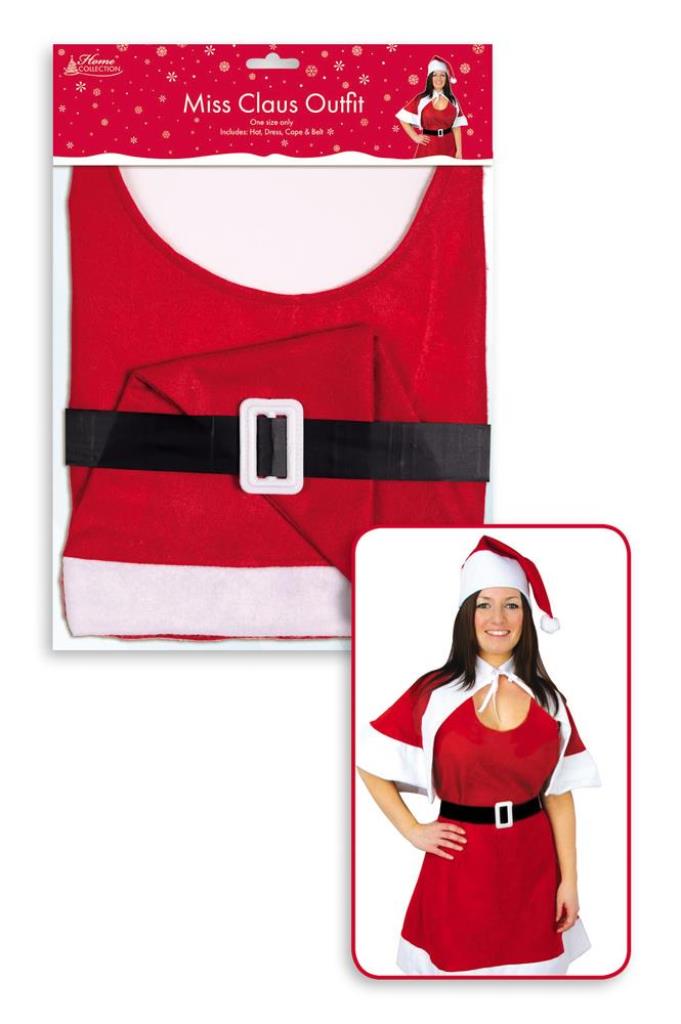 Miss Claus Costume - Click Image to Close