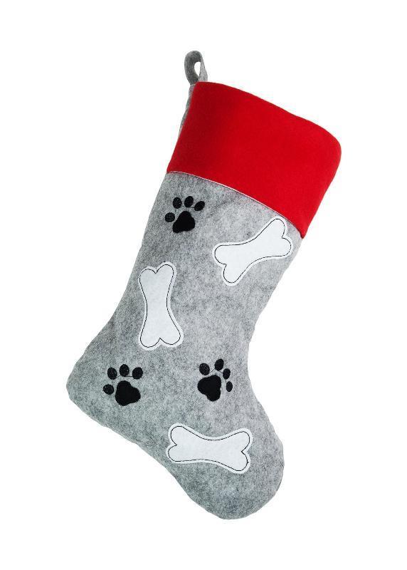 * Offer * Pet Bone Design Christmas Stocking - Click Image to Close