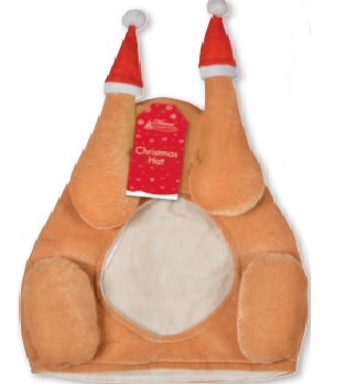 Christmas Turkey Hat - Click Image to Close