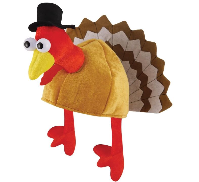 Novelty Turkey Christmas Hat - Click Image to Close