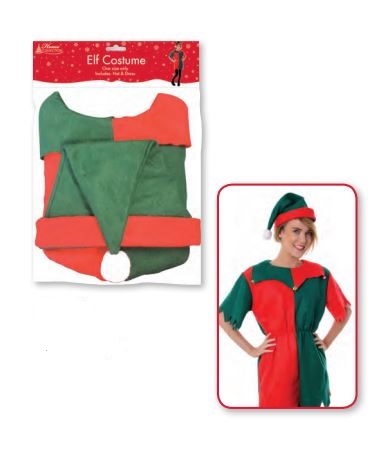 Mrs Elf Costume - Click Image to Close