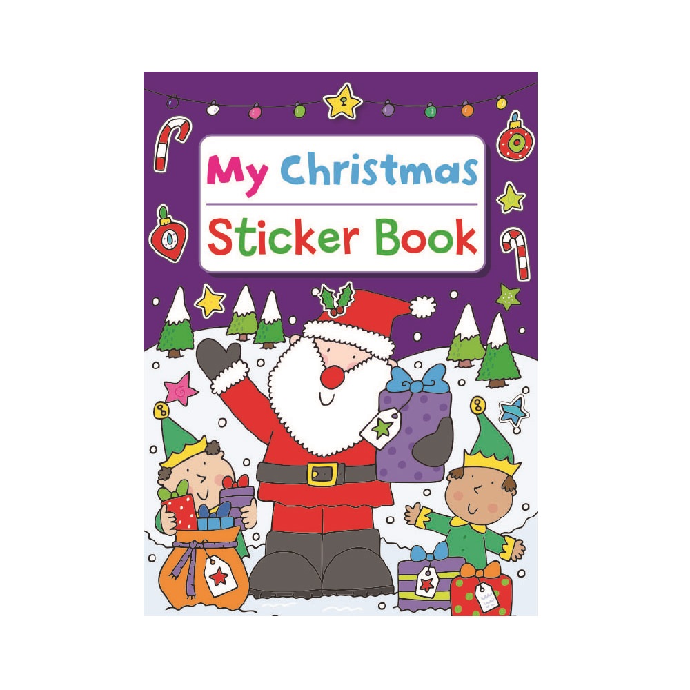 A6 Christmas Mini Sticker Activity Book (VAT ZERO) - Click Image to Close