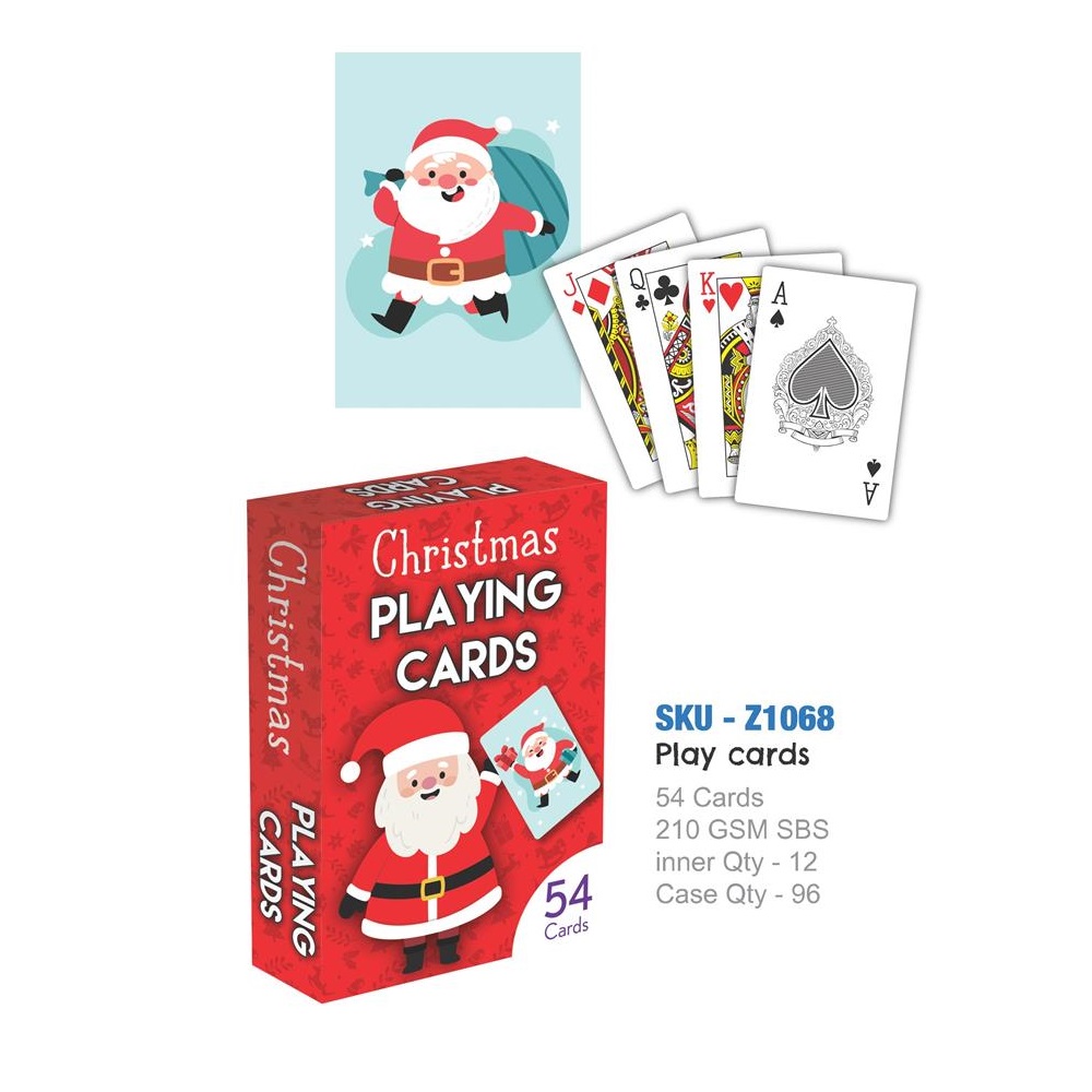 Christmas Playing Cards - Click Image to Close