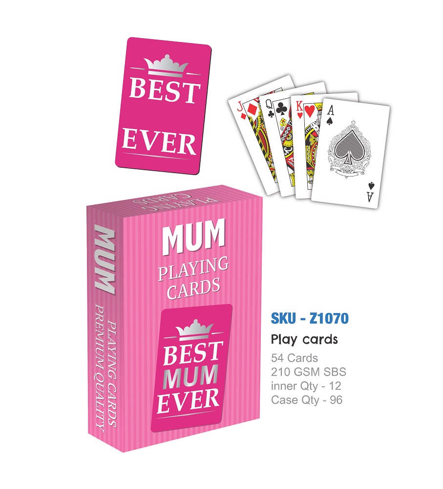 Best Mum Ever Playing Cards - Click Image to Close
