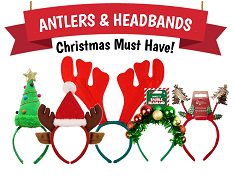 New Antlers & Headbands - Click Here