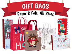 New Christmas Gift Bags - Click Here